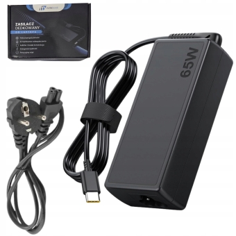 ŁADOWARKA DO LAPTOPA USB C 65W ZASILACZ DELL LENOVO HP ASUS ACER ŁADOWARKA DO LAPTOPA USB C 65W ZASILACZ DELL LENOVO HP ASUS ACER